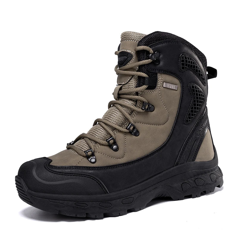 Louis Kadhrcn Men's Waterproof Breathable Hiking Boots