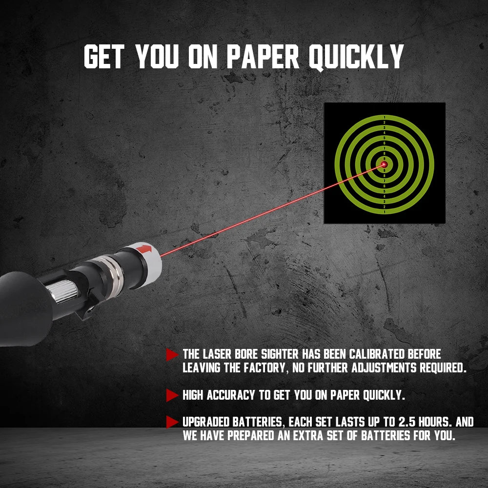 Laser Sight Kit Zero Scopes Without Ammo Rifle Pistol Shotgun