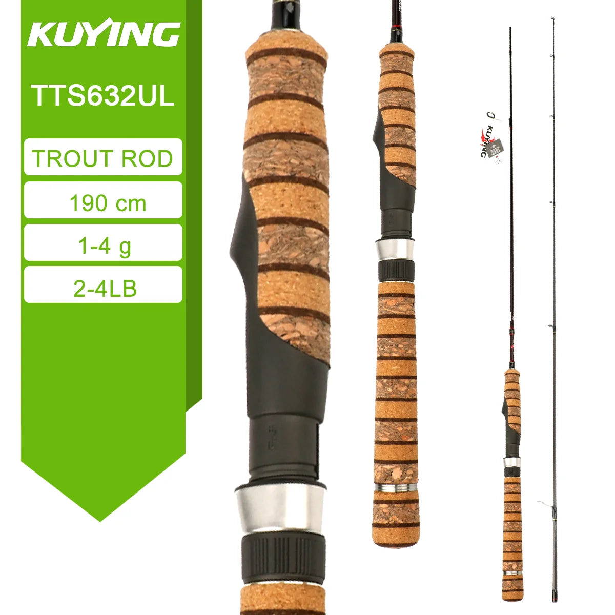 KUYING Teton LUL Fishing Rod Carbon Fiber Fast Action