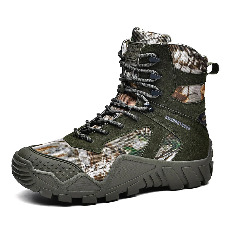 Louis Kadhrcn Men's Waterproof Hiking Boots Lightweight Durable