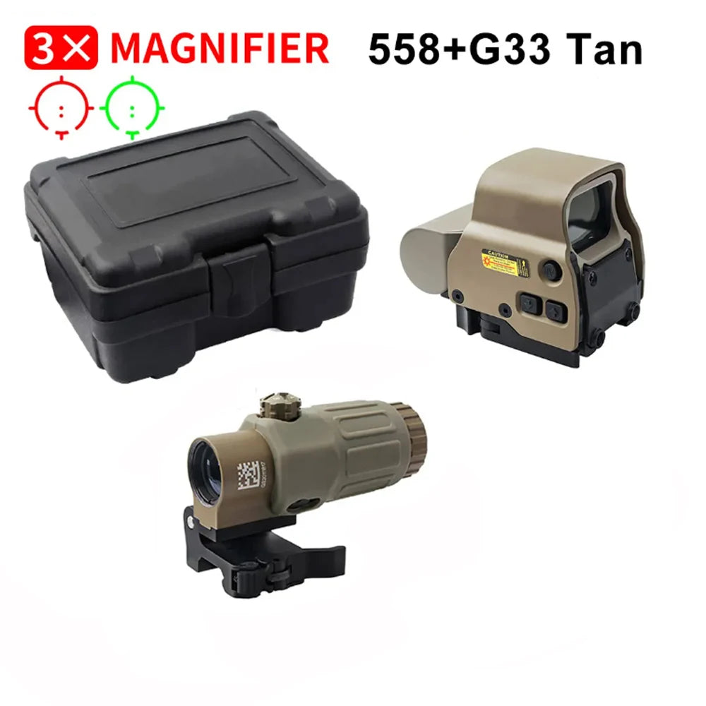 Bestsight 558G43 Holographic Collimator Sight With Rail Mount