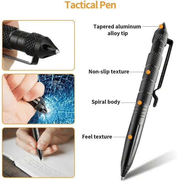 Outdoor Emergency Survival Kit 14-In-1 For Camping And Hiking