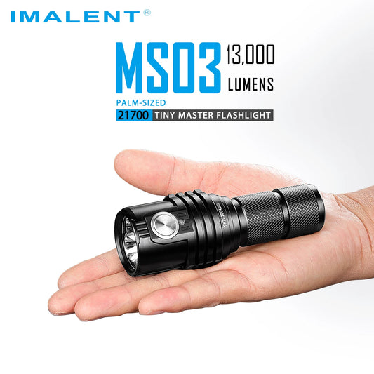 Imalent MS03 13000 Lumen LED Flashlight High Power Torch
