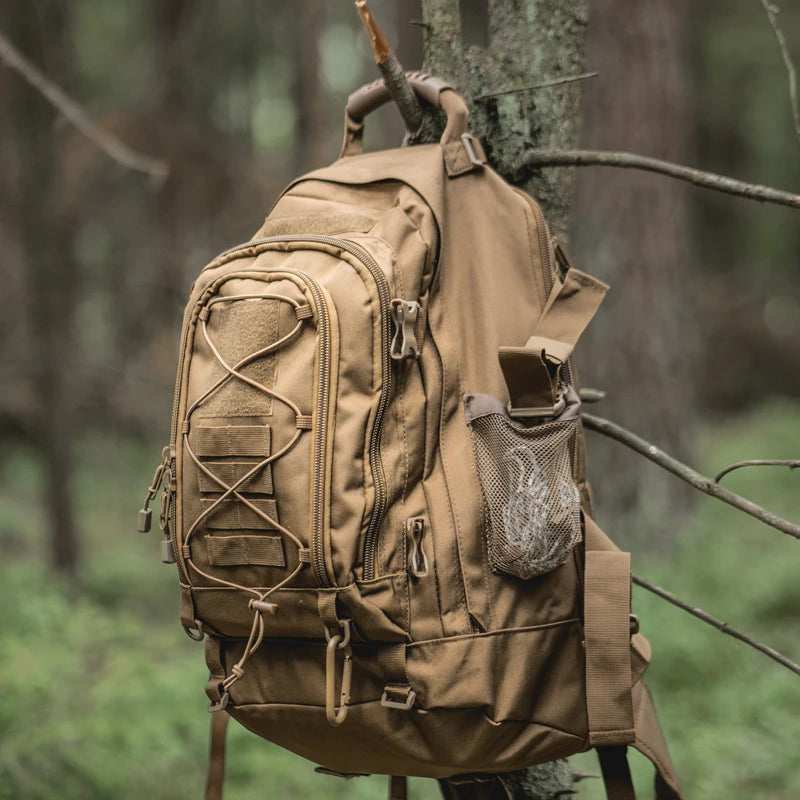 LQARMY Tactical Backpack Outdoor Military Rucksack for Hiking