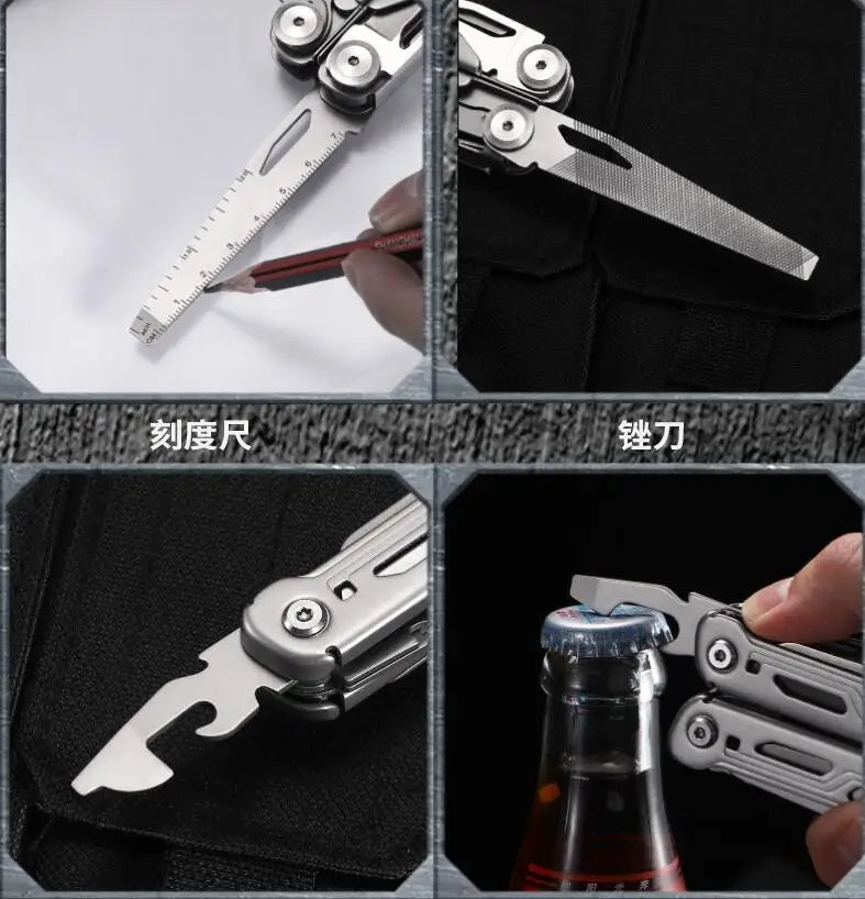 Daicamping DL10 Emergency Plier Folding Knife Multitool