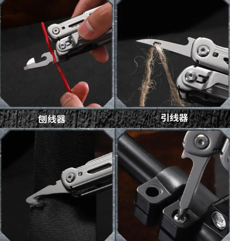 Daicamping DL10 Emergency Plier Folding Knife Multitool
