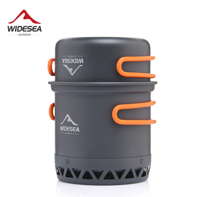 Widesea Camping Cookware Set For Outdoor Cooking And Travel