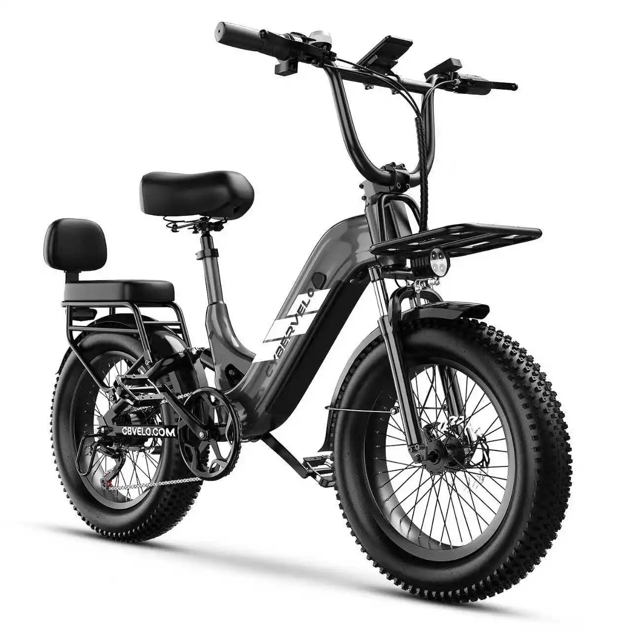 CYBERVELO EK12 Step Thru Electric Bike With Removable Battery