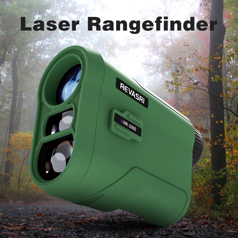 REVASRIE 1000M Multi Function Hunting Rangefinder With Golf Slope Mode