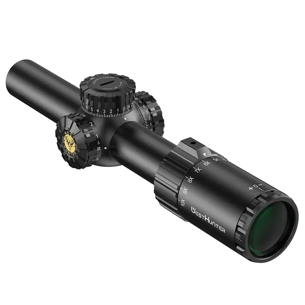 WestHunter GEN2 1-10x24 IR Scope LPVO With 1/4 MOA Reticle