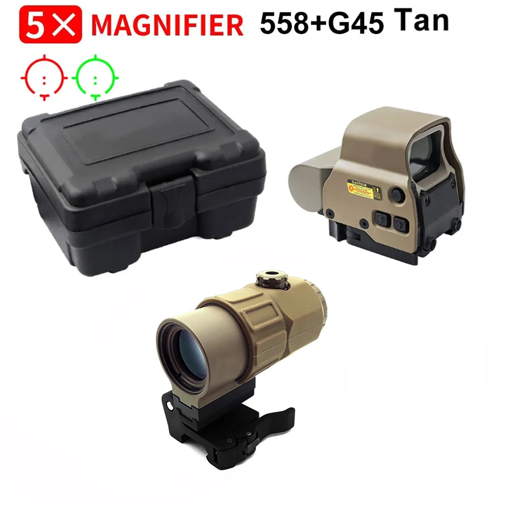 Bestsight 558G43 Holographic Collimator Sight With Rail Mount