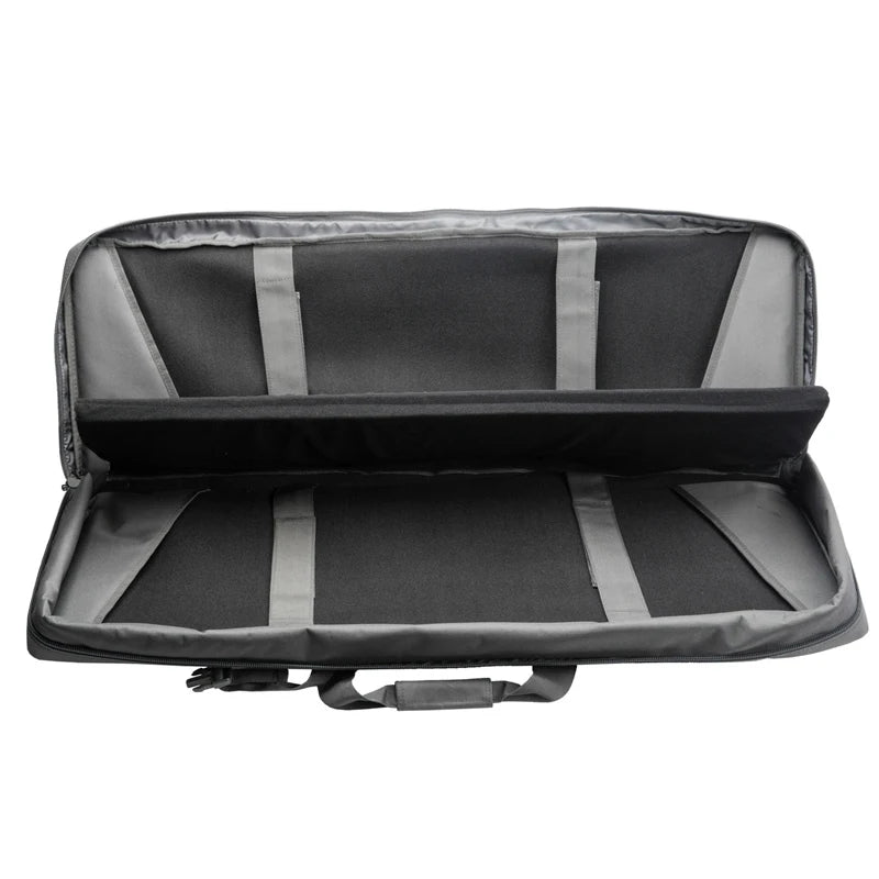 LQARMY Tactical Double Rifle Case Molle Gun Bag Sniper Backpack