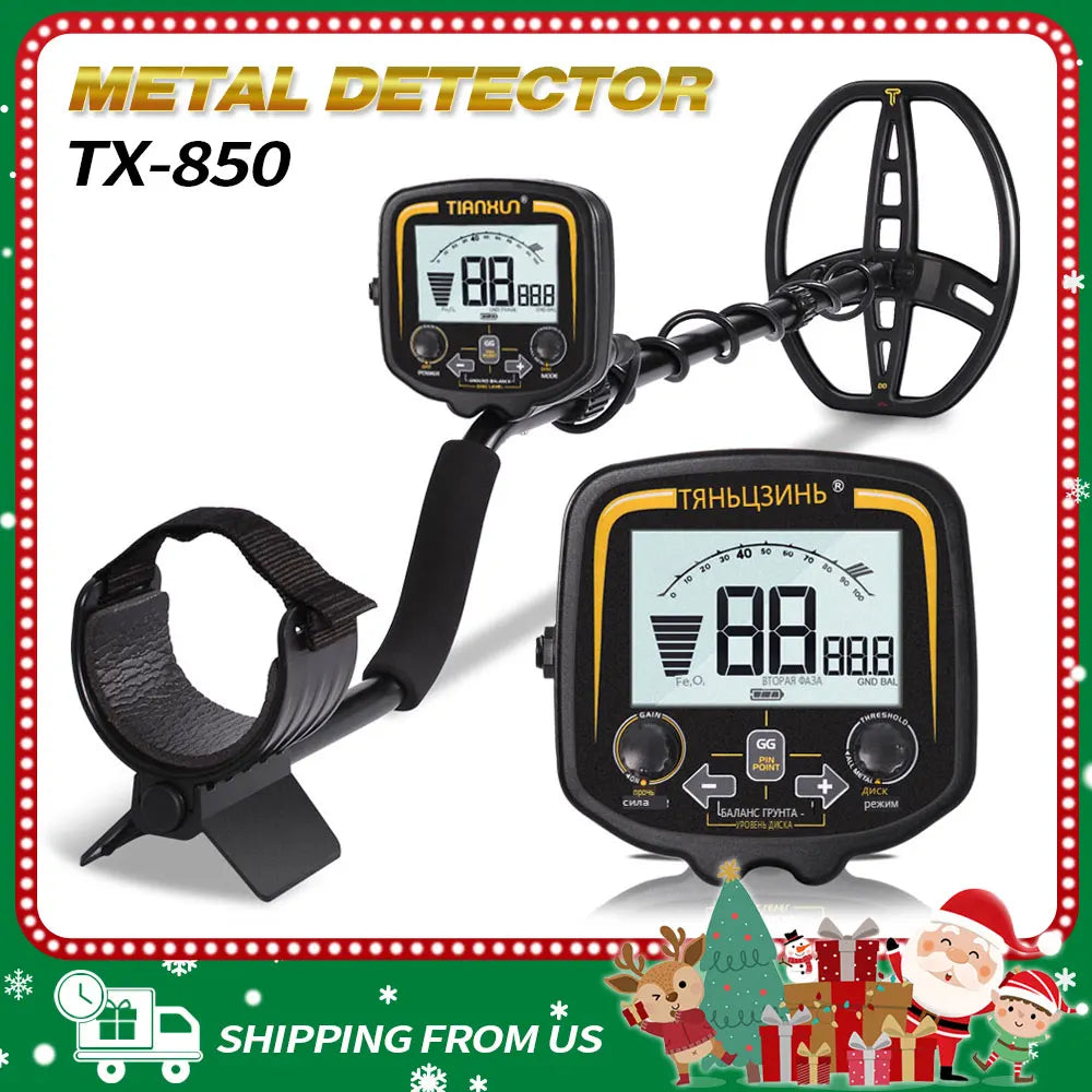TIANXUN Treasure Hunter TX-850 Metal Detector Pinpointer