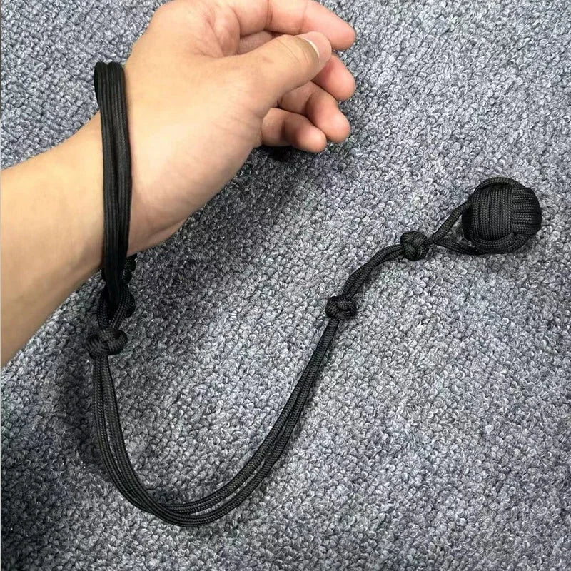 Outdoor EDC Monkey Fist Keychain Car Window Breaker