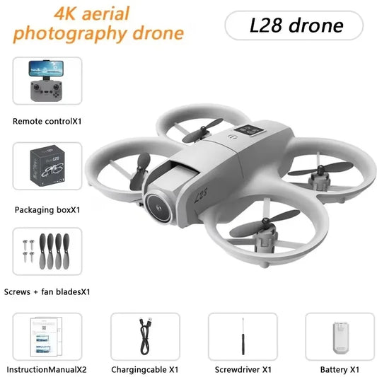 L28 Drone With HD Camera 2 Batteries Remote Control