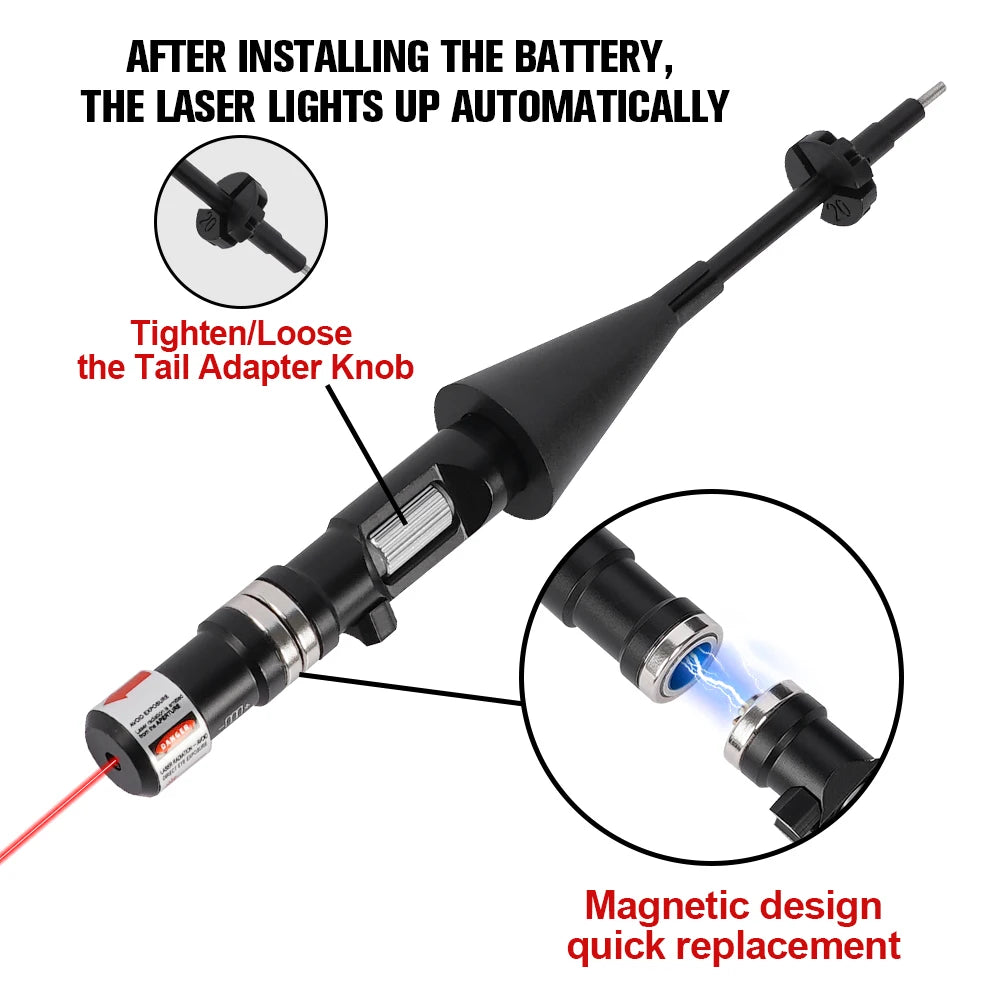 Laser Sight Kit Zero Scopes Without Ammo Rifle Pistol Shotgun