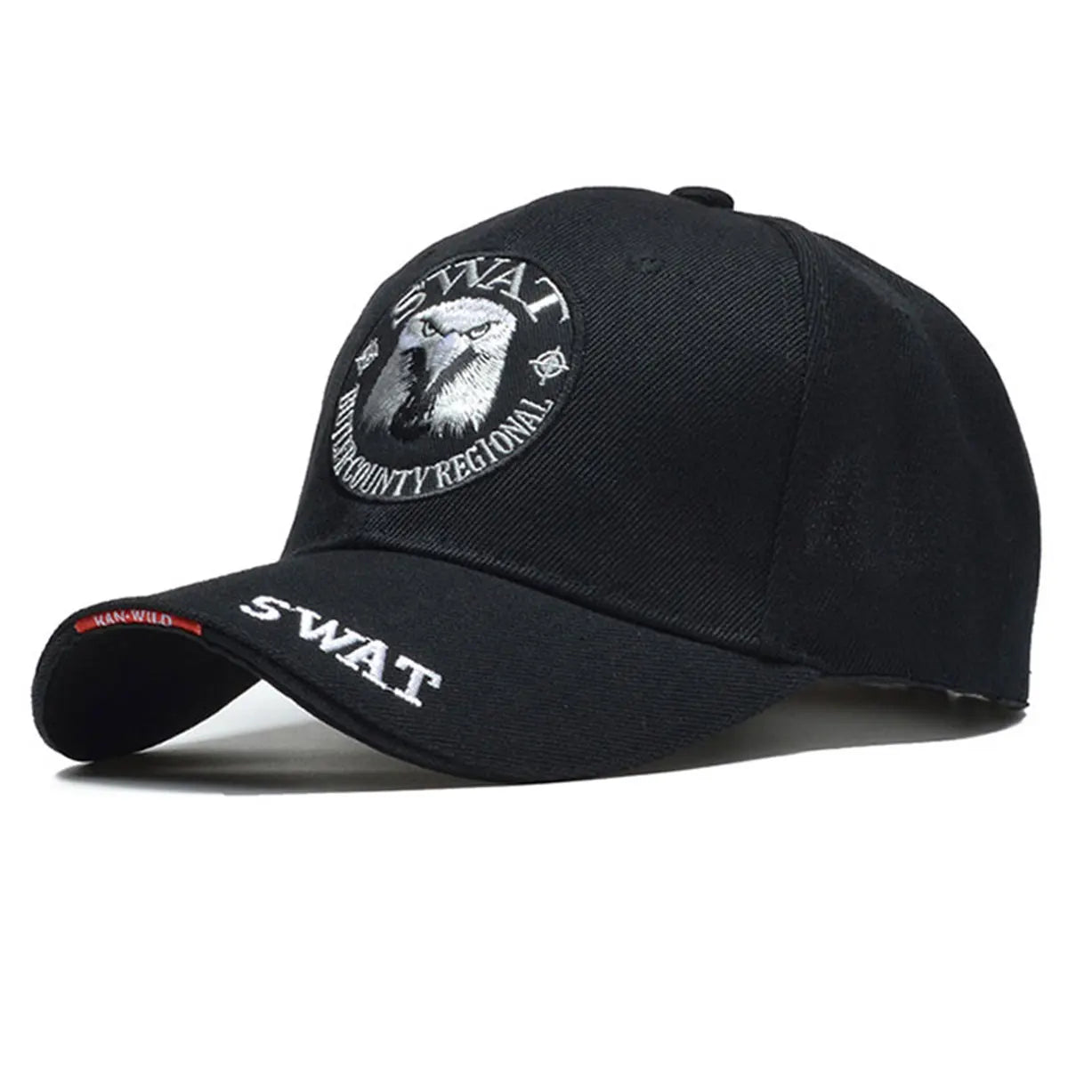 SWAT Eagle Embroidered Baseball Cap Unisex Outdoor Adjustable