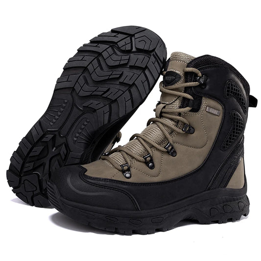 Louis Kadhrcn Men's Waterproof Breathable Hiking Boots