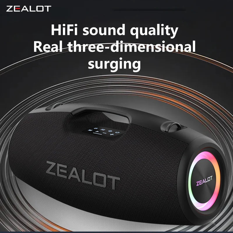 Zealot S78 100W Wireless Speaker With DSP Technology