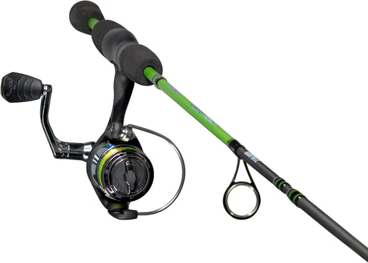 Graphite Rod And Reel Combo With Light Power Fast Action