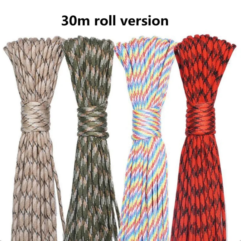 Paracord 550 7-Core Outdoor Survival Rope For Camping