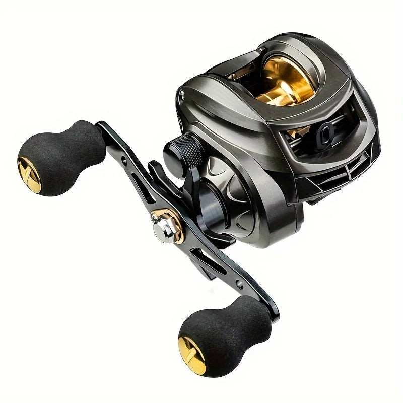 Integrated Water Drop Wheel Baitcast Reel Interchangeable Stainless Steel