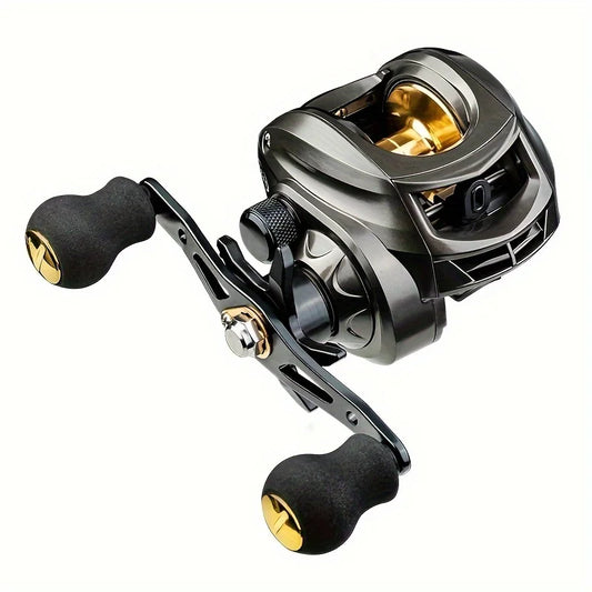 Integrated Water Drop Wheel Baitcast Reel Interchangeable Stainless Steel