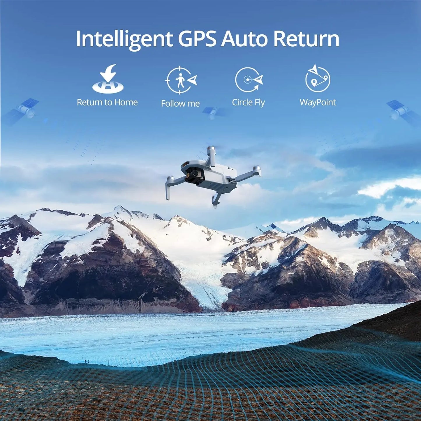 Potensic Atom SE Drone GPS Auto Return 4K Camera