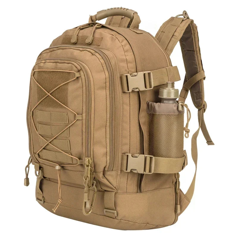 LQARMY Military Tactical Backpack MOLLE Rucksack for Outdoor Adventures Hiking