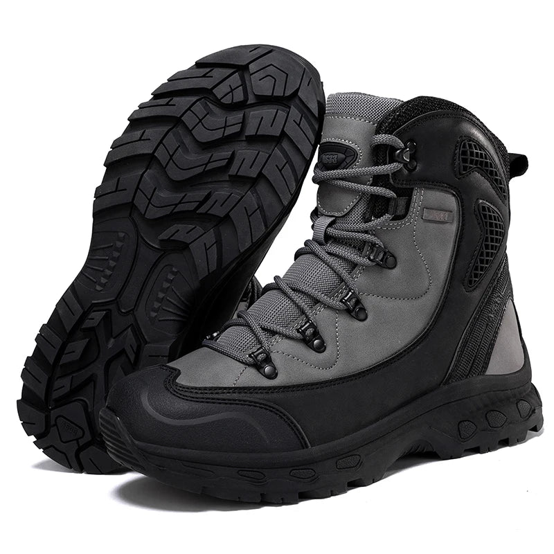 Louis Kadhrcn Men's Waterproof Breathable Hiking Boots