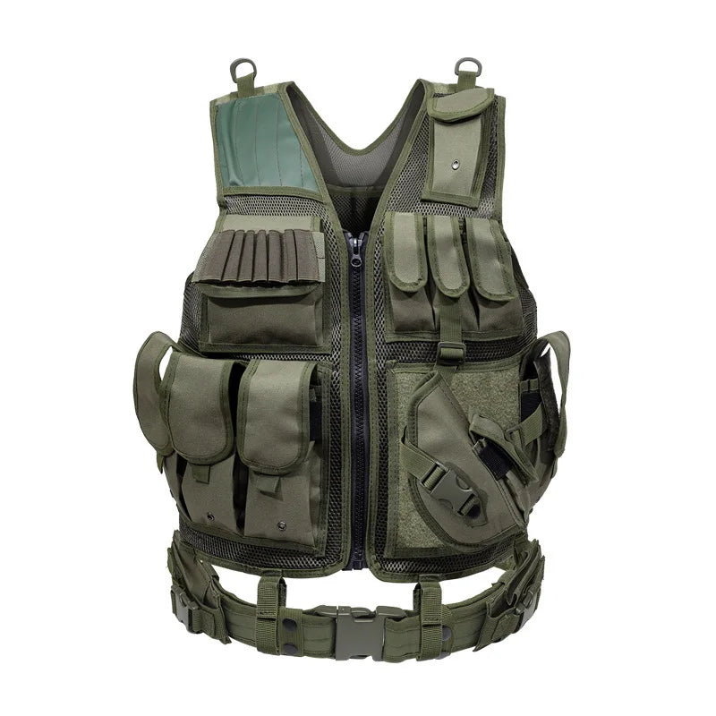 Adjustable MOLLE Tactical Vest For Airsoft War Games