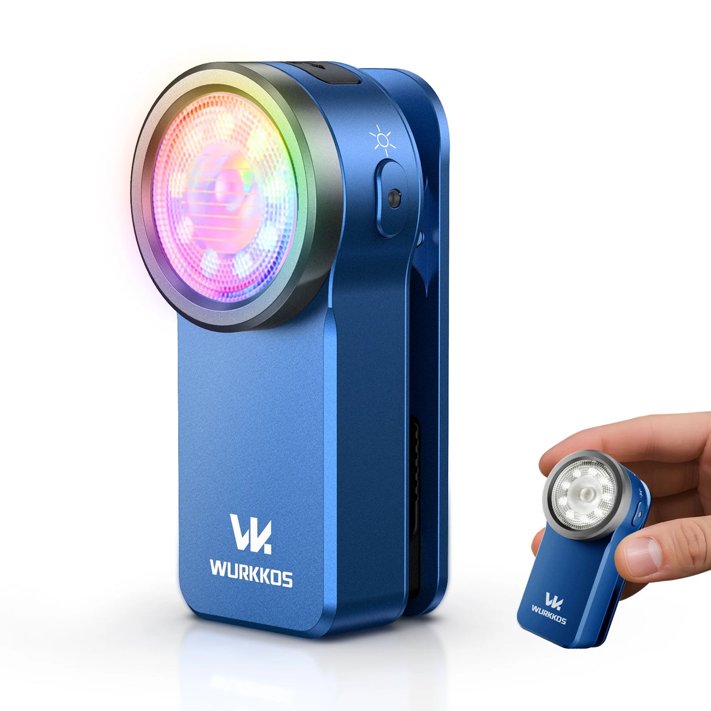 Wurkkos HD03 USB Rechargeable Clip Light Pocket Flashlight