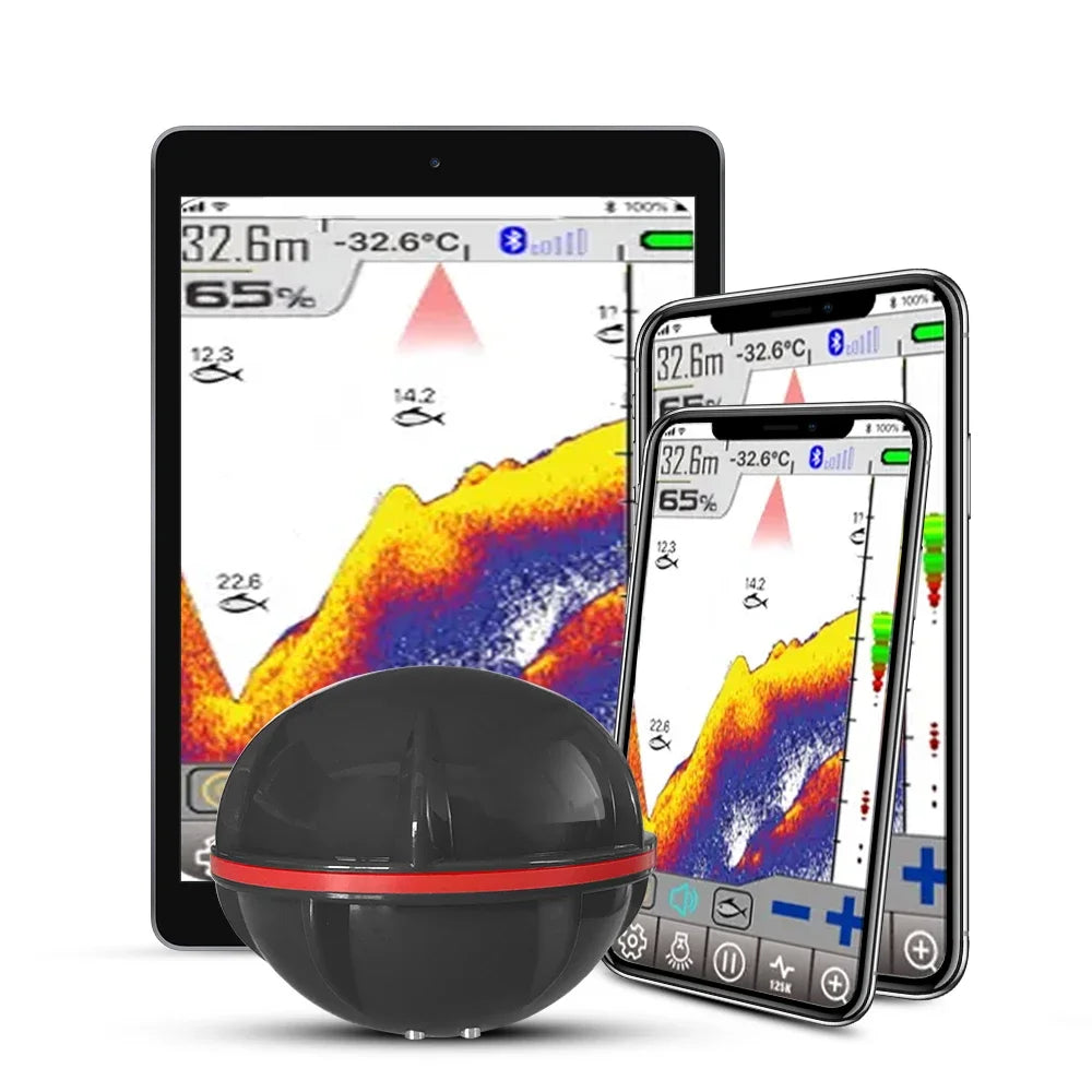 NONEDetecting Smart Fishfinder With GPS And Wireless Sonar