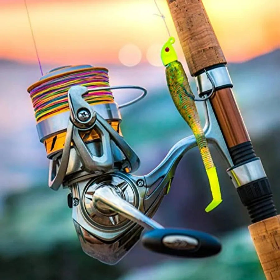 Braided Fishing Line No Stretch Abrasion Resistant High Visibility