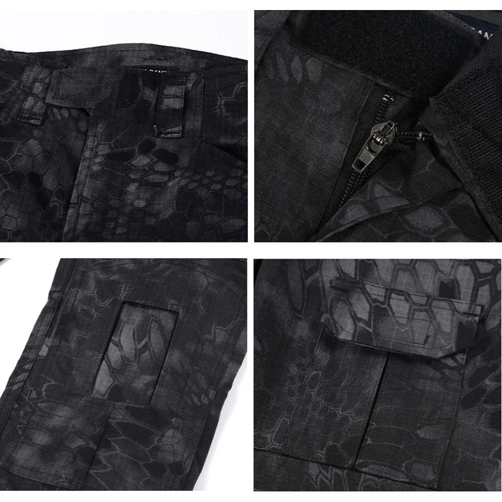 Combat Pants Camouflage Multicam Tactical Trekking Outdoor Training