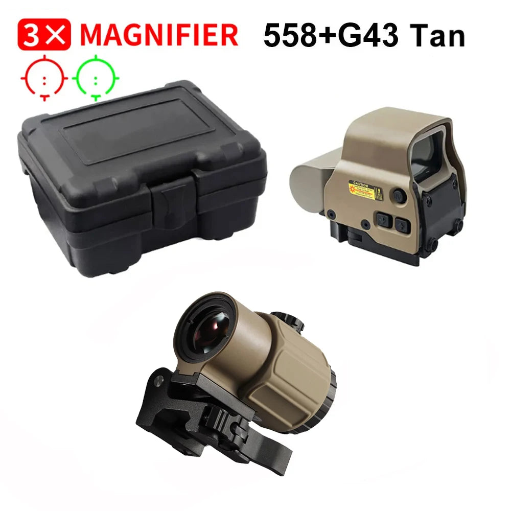 Bestsight 558G43 Holographic Collimator Sight With Rail Mount