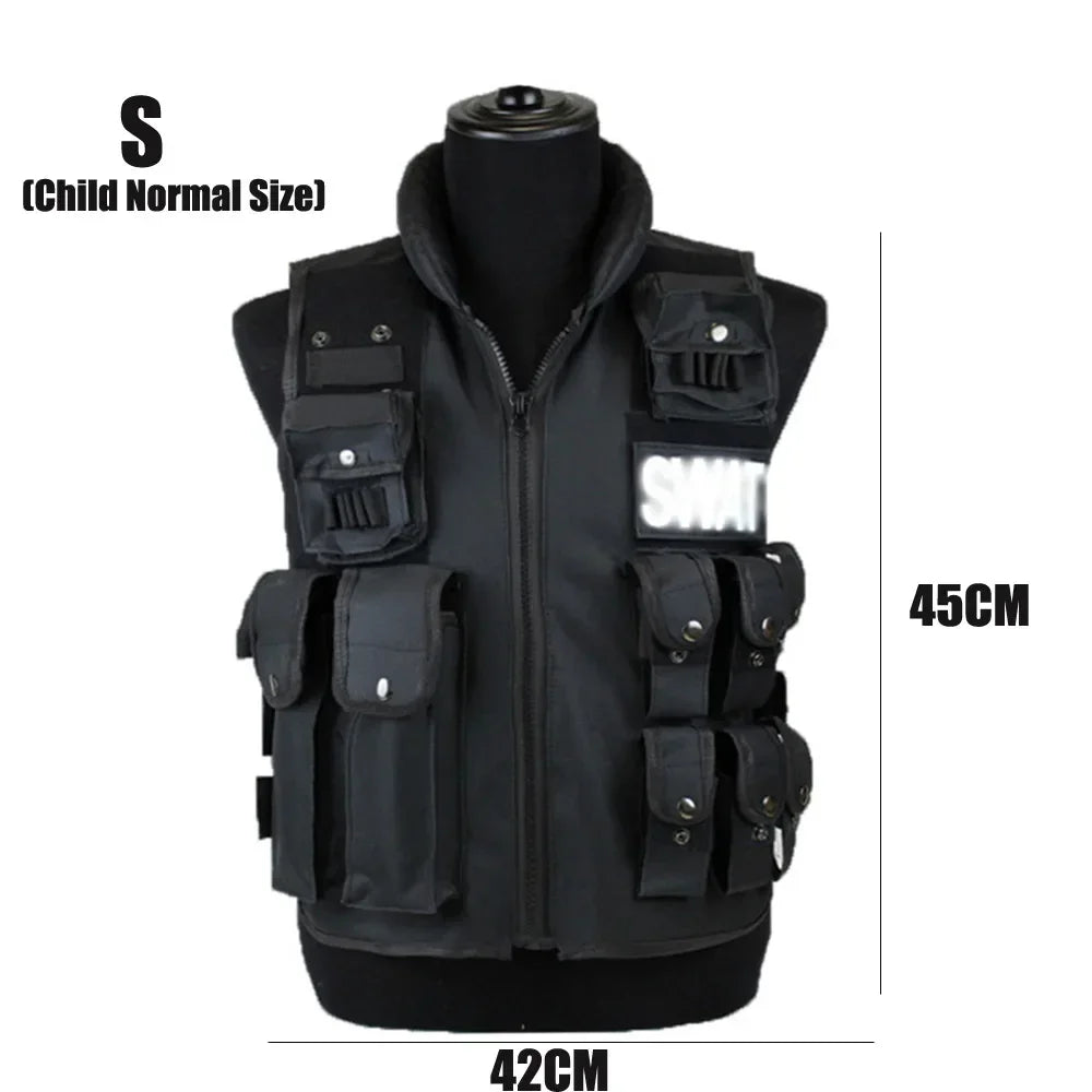 SWAT Multi Pockets Tactical Vest For Outdoor Training And Hunting