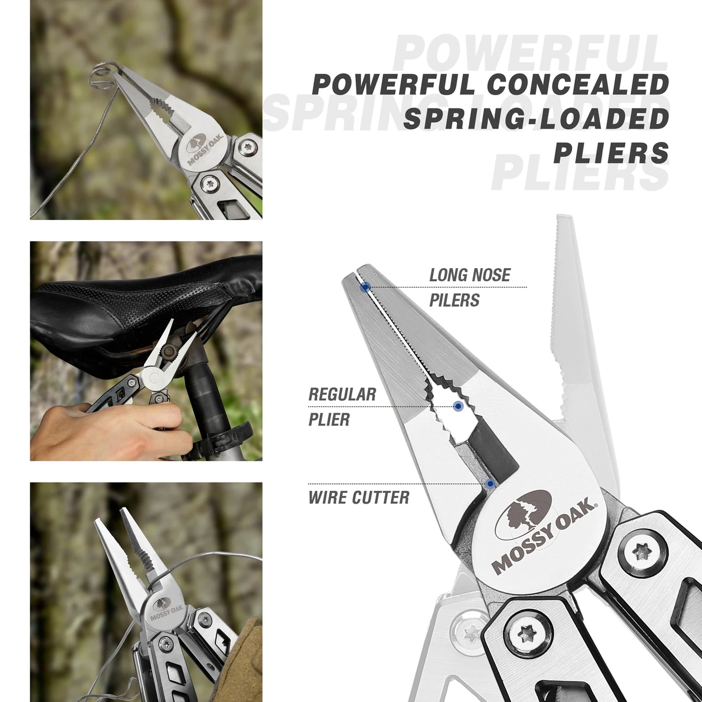 WORKPRO 21 In 1 Multi Function Pliers With Sheath Outdoors