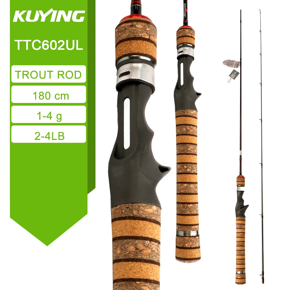 KUYING Teton LUL Fishing Rod Carbon Fiber Fast Action