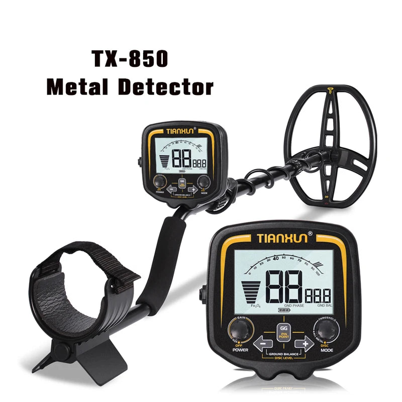 TIANXUN TX-850 Nugget Hunter Metal Detector Pinpointer 19 KHz