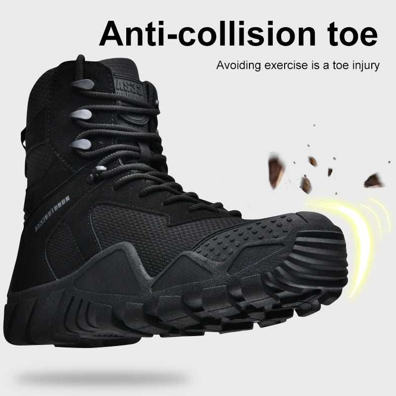 Louis Kadhrcn Men's Waterproof Hiking Boots Lightweight Durable