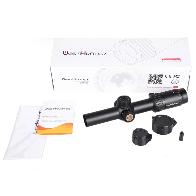 WestHunter HD LPVO Riflescope With Red Green Illumination