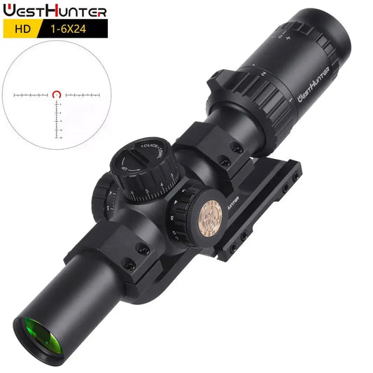 WestHunter HD LPVO Riflescope With Red Green Illumination