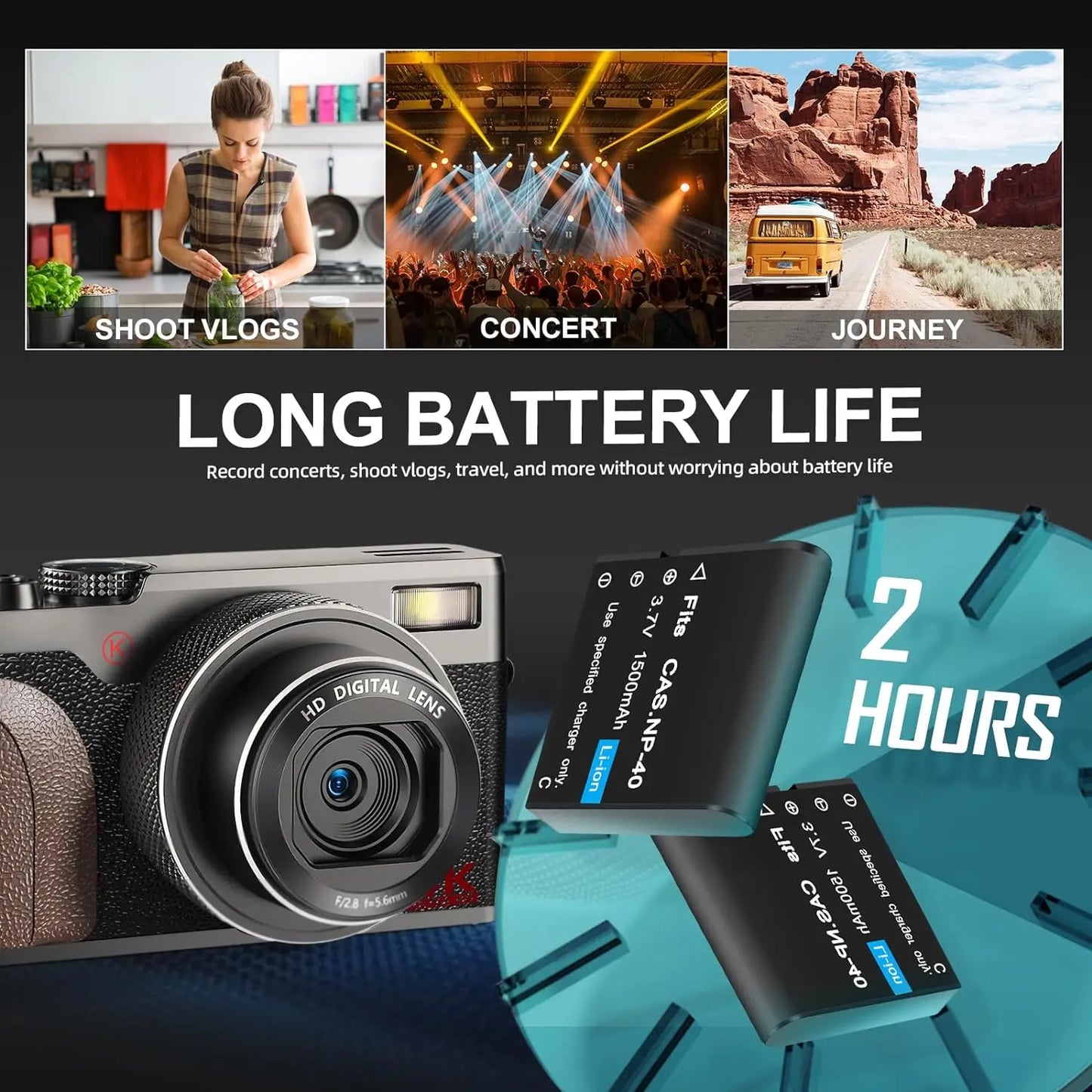 NBD 56MP Digital Camera For Photography And Vlogging 4K