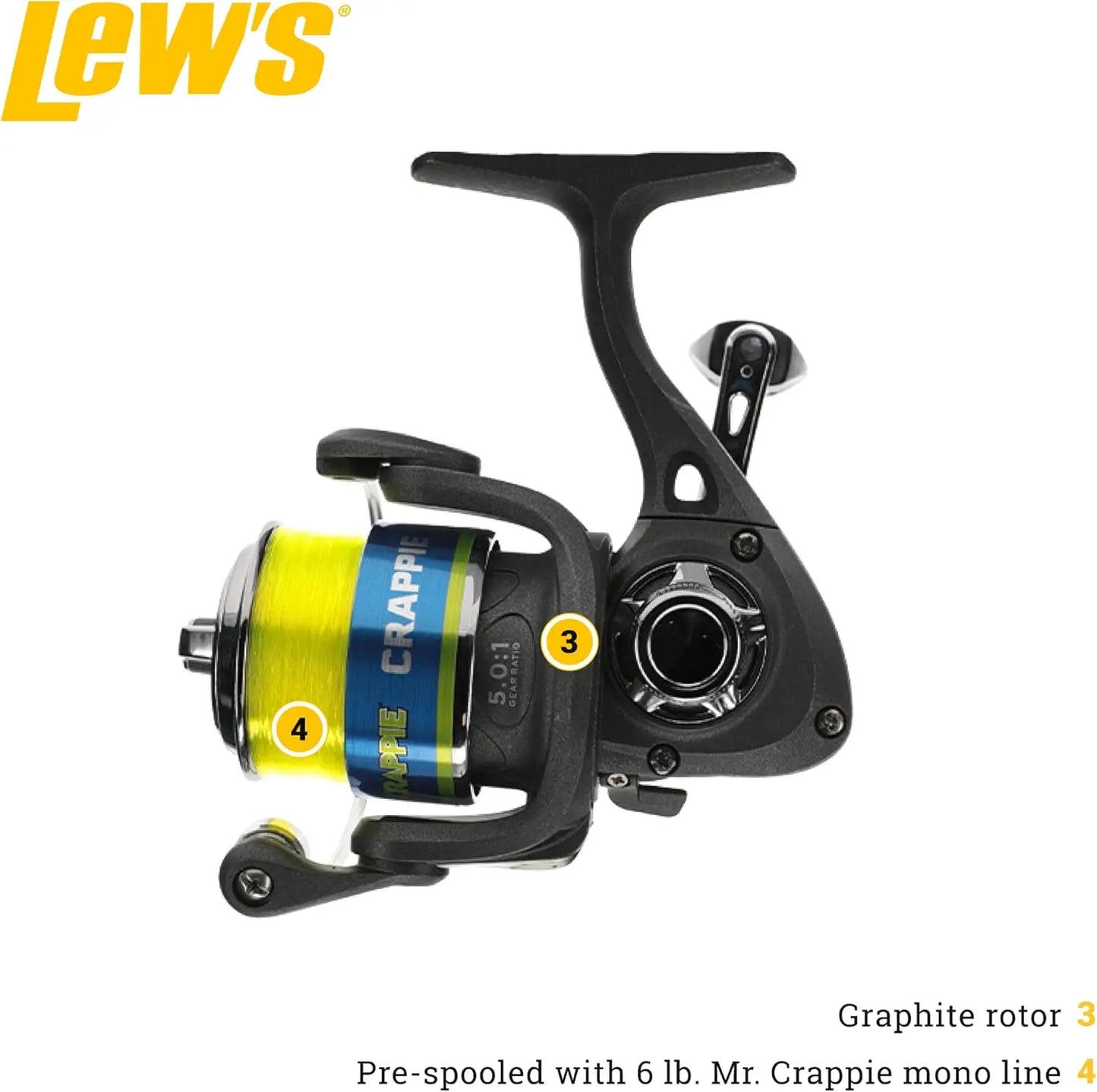 Graphite Rod And Reel Combo With Light Power Fast Action