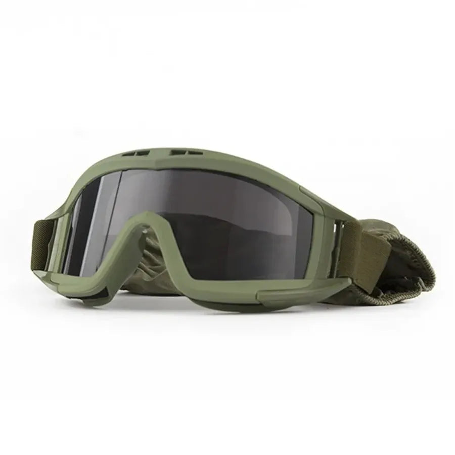 Explosion Proof Shooting Tactical Goggles Anti-impact CS War Game Airsoft Paintball Hunting Mounteering Goggles Glasses