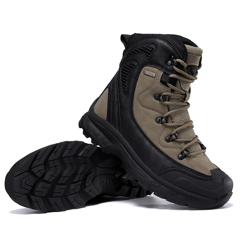 Louis Kadhrcn Men's Waterproof Breathable Hiking Boots