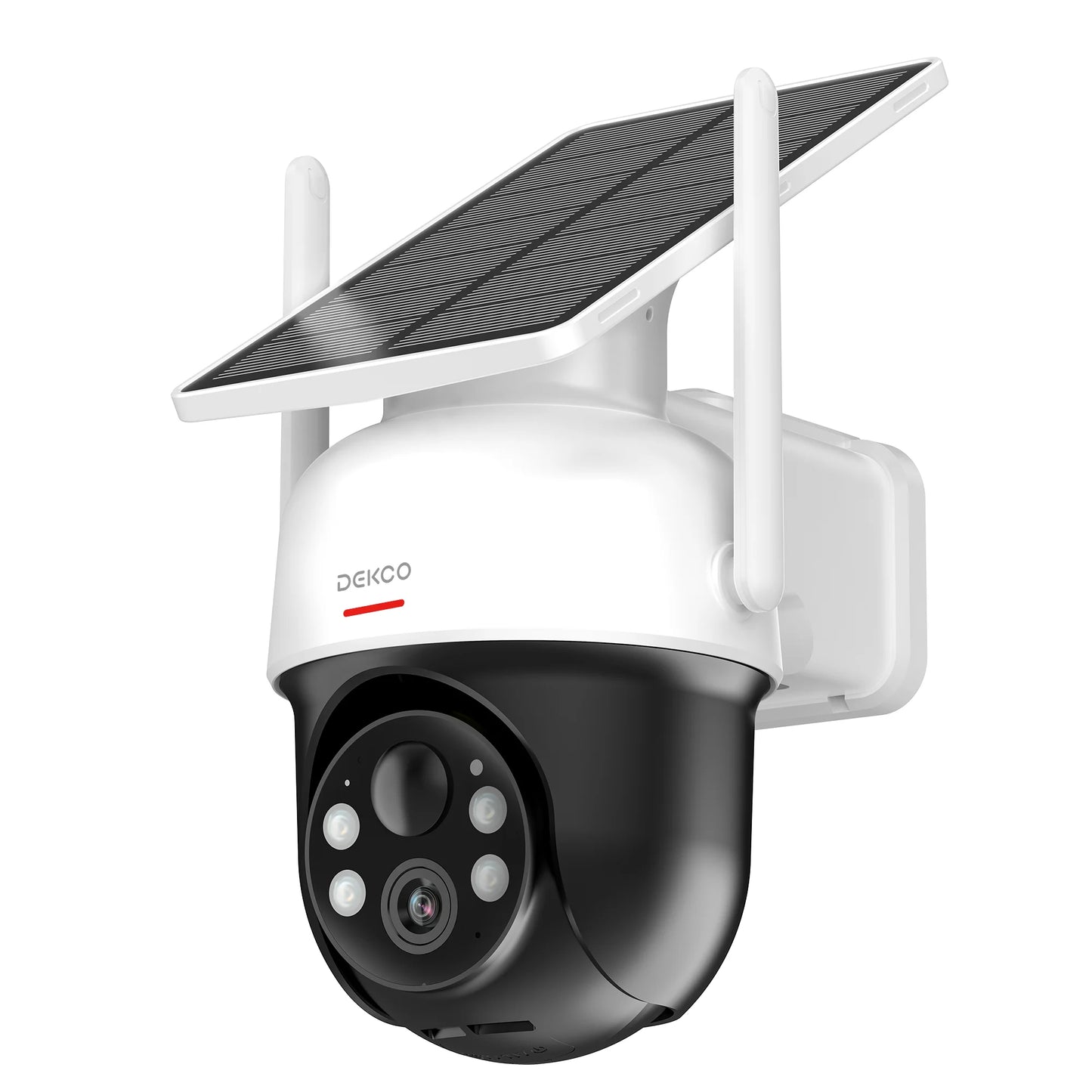 DEKCO 3MP Wire Free Solar WiFi Camera With 5000mAh Battery And Two Way Audio