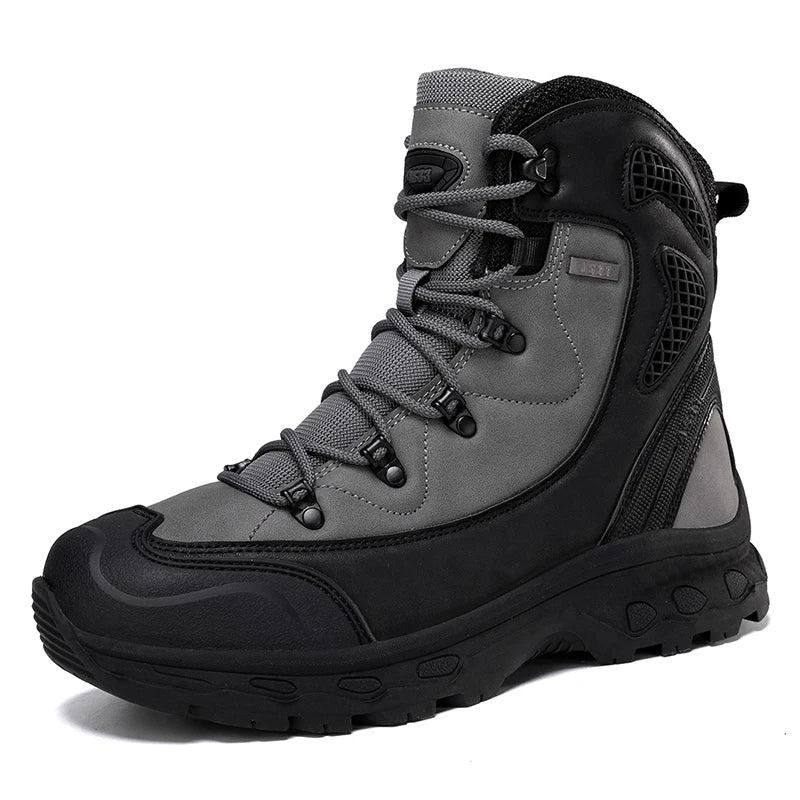Louis Kadhrcn Men's Waterproof Breathable Hiking Boots
