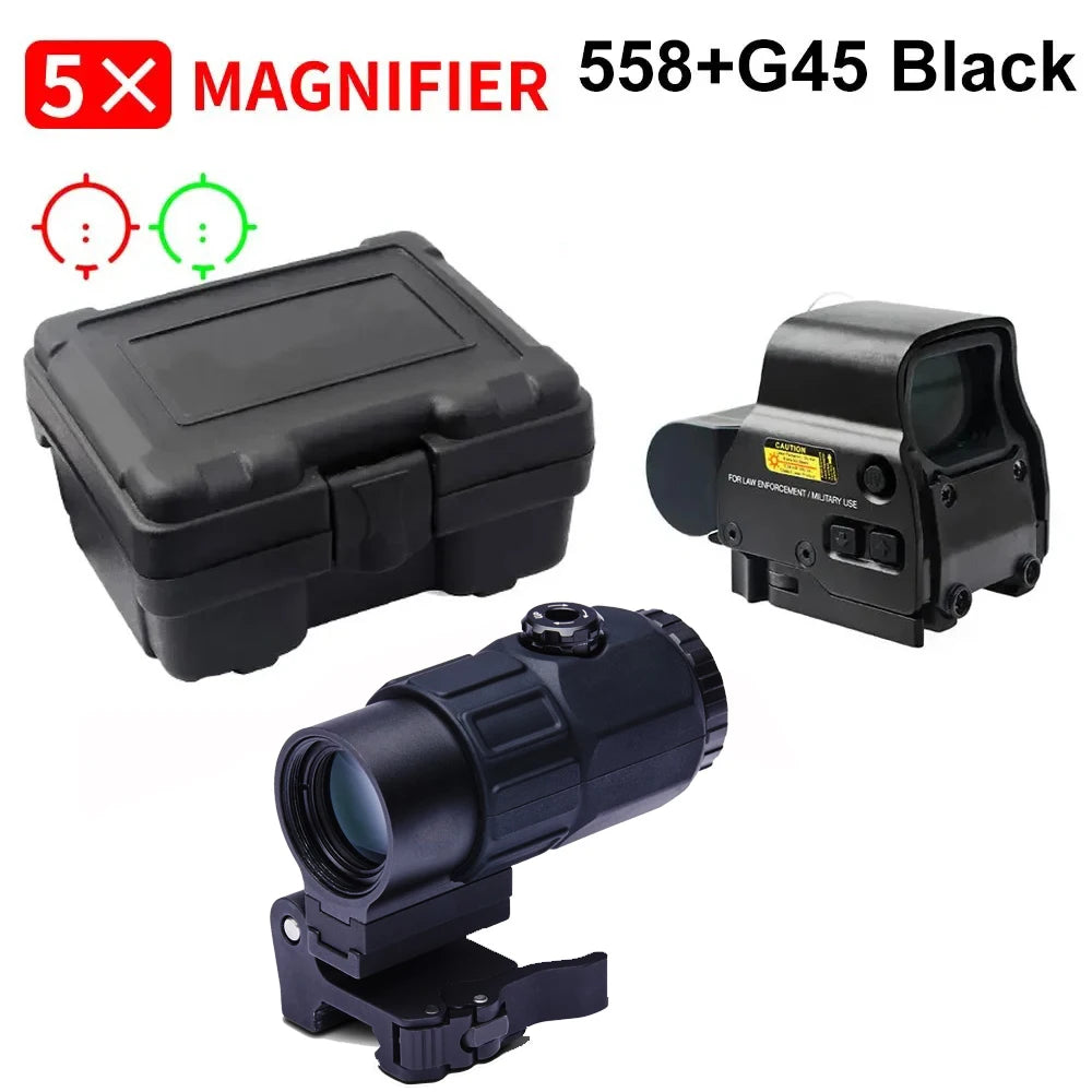 Bestsight 558G43 Holographic Collimator Sight With Rail Mount